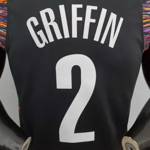 griffin#2 Brooklyn Nets City version black 7