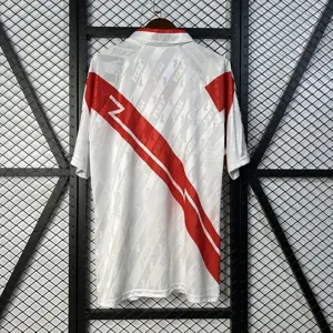 94-95 Rayo Vallecano Home Retro Kit Vintage Shirt Soccer AAAAJersey Yupoo 5