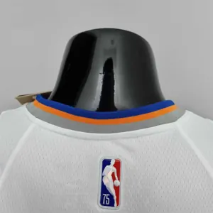 75th Anniversary Ross #4 New York Knicks White NBA Jersey 2