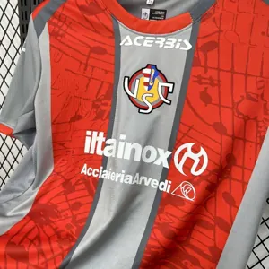 25-26 Cremonese Home Kit Shirt Football Uniform AAAAJersey Supply Yupoo 2