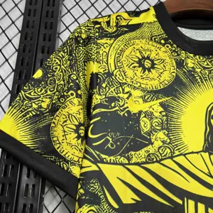24-25 Brazil Jesus the Redeemer Yellow Special Edition Kit AAAAJersey Supplier Yupoo 2