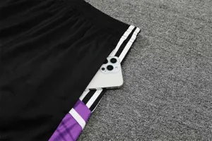 22-23 Real Madrid vest training suit kit black 3
