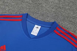 22-23 Lyon Training Suit Short Sleeve Kit Blue 8