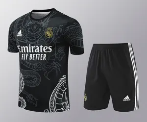 24-25 Real Madrid Training Soccer Jerseys Football Shirts 3