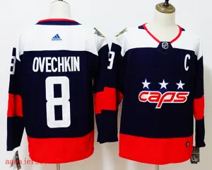 Washington Capitals ice hockey jersey M-3XL 华盛顿首都队冰球服 4
