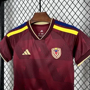 2026 World Cup Venezuela Home Kids Kit Soccer Youth Apparels AAAAJersey Supply Yupoo 3