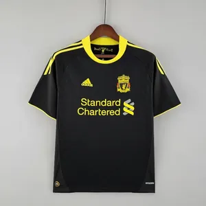 10-11 Retro Liverpool Soccer Jersey Third Away S-2XL