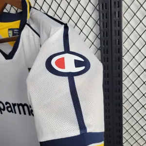 03-04 Parma Away Retro Kit Vintage Shirt Football AAAAJersey Supplier 5