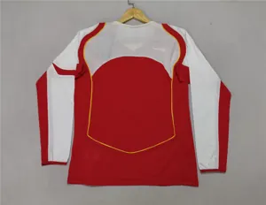 04-05 Arsenal home red long sleeve 5