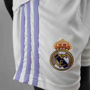 22-23 Real Madrid home kids kit 6