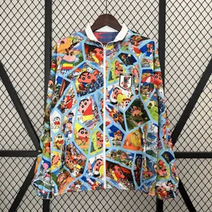 2024 Japan Trench Coat Reversible Windbreaker Double-Sides Jacket Soccer AAAAJersey Yupoo 4