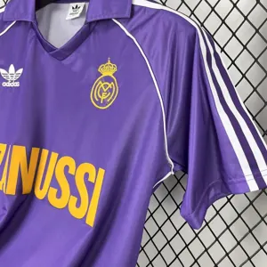 84-85 Real Madrid Third Retro Kit Vintage Shirt AAAAJersey Supply Yupoo 3