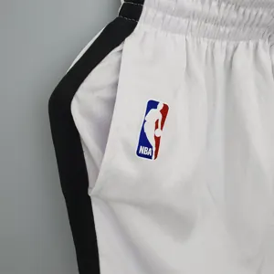 Nets White Shorts 2