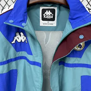 25-26 Real Madrid x Kappa OG Style Green Windbreaker Jacket AAAAJersey Supplier Yupoo 5