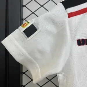 97-98 Manchester United Away Retro Kid Kits Youth Apparels Soccer AAAAJersey Yupoo 2