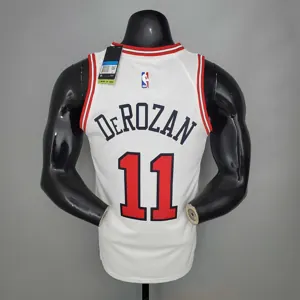 DeROZAN#11 Chicago Bulls white 5