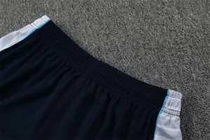 22-23 Marseille vest training suit kit dark blue white1684405084000 12