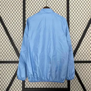 2024 Tigres UANL Beige&Blue Trench Coat Reversible Windbreaker Double-Sides Jacket 7