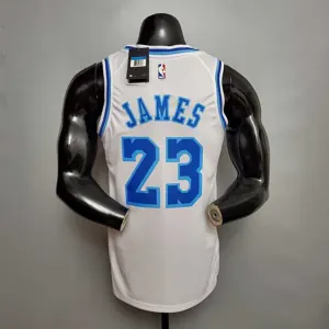 New James #23 Lakers white 5