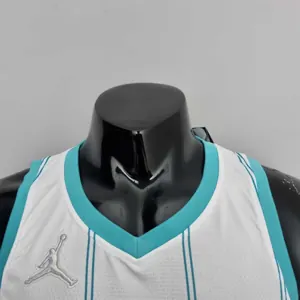 75th Anniversary Oubre #12 Charlotte Hornets White NBA Jersey 1