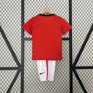 09-10 Manchester United Home Retro Kid Kits Children Sets Jersey Supplier Yupoo 5