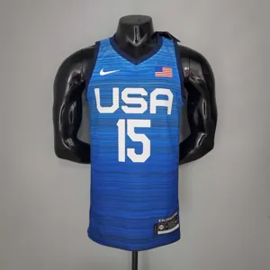 2021 Olympics BOOKER#15 USA Team USA Blue