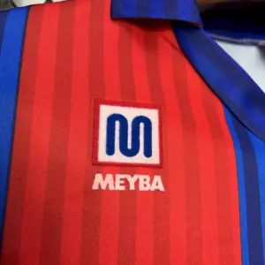 91-92 Barcelona Home Retro Kit Vintage Shirt AAAAJersey Supplier Yupoo 2