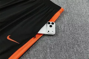 2026 Netherlands Mens Kit Orange Half Pull Training Suit Yupoo 6 2