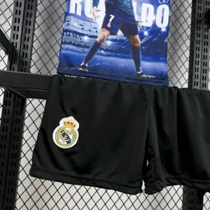 25-26 Cristiano Ronaldo Real Madrid Kid Kits Youth Apparels Soccer AAAAJersey Yupoo 4