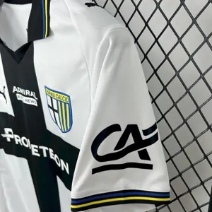 25-26 Parma Home Shirt Soccer Apparels AAAAJersey Supply Yupoo 4