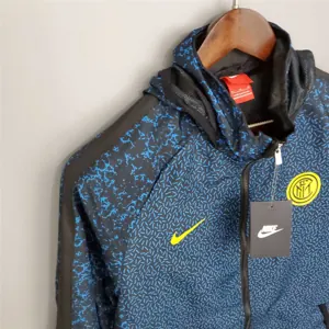 21-22 Inter Milan blue Camouflage Windbreaker 3