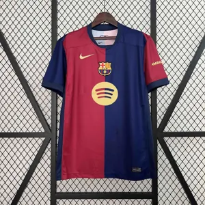 24-25 Barcelona Home Kit Football AAAAJersey Supplier 6