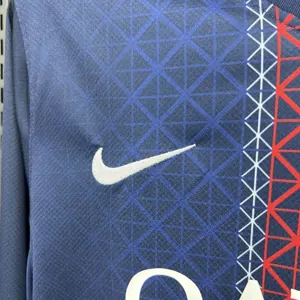 25-26 PSG Home Kit Football Long Sleeve T-Shirt AAAAJersey Supply Yupoo 2