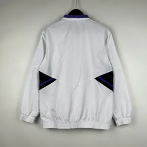 23-24 Real Madrid White Windbreaker Jackets Soccer Jerseys Yupoo-1 2