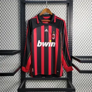 06-07 AC Milan home long sleeve