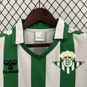 88-89 Retro Betis Home S-XXL Best Soccer Jersey 1