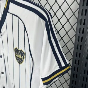 25-26 Boca Juniors White Kit Football T-Shirt AAAAJersey Supply Yupoo 1