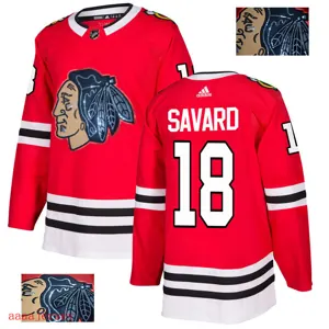 2018 Chicago Blackhawks ice hockey jersey M-3XL 芝加哥黑鹰队时尚亮片款冰球服 40