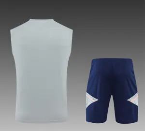 22-23 Arsenal vest training suit kit Grey 5