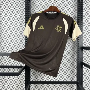 25-26 Flamengo Pre-Match Football T-Shirt AAAAJersey Supply Yupoo