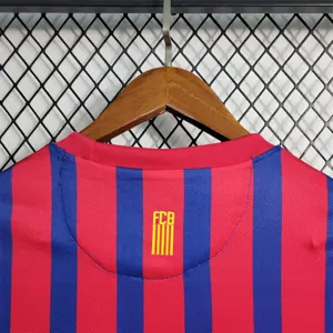 11-12 Barcelona home Long Sleeve 2