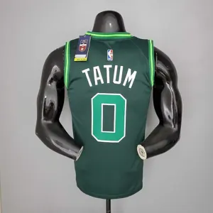 2021 TATUM #0 Celtics Bonus Edition Dark Green 4