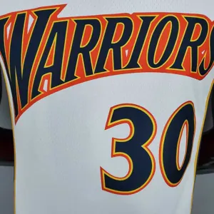 Curry #30 Warriors Rookie White 3