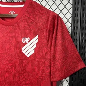 24-25 Athletico Paranaense Training Red Kit Soccer Uniform AAAAJersey Dropshiping Yupoo 2