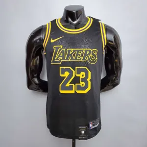 New James #23 Lakers black 5