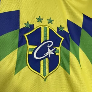 1995 Brazil Home Retro Corteiz Special Kit Vintage Shirt Soccer AAAAJersey Yupoo 4