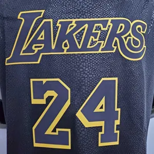 Bryant #24 Lakers black 2
