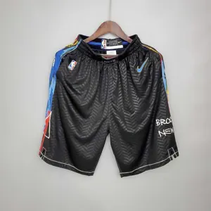 Brooklyn Nets NBA Shorts City Edition Black