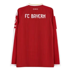 26-27 Bayern Munich Mens Home Kit Football Long Sleeve T-Shirt AAAAJersey Supply Yupoo 4 3