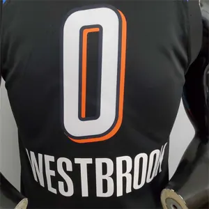 Thunder Westbrook #0 City Edition Black 1